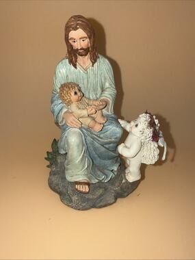 Dreamsicles 2002 #20029 “YES JESUS LOVES ME.” Religious Figurine. Rare.